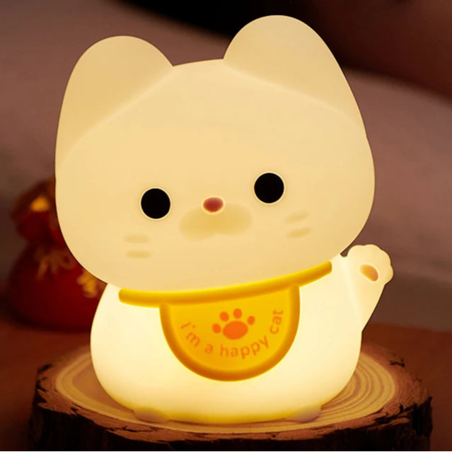 Veilleuse Chat Silicone 