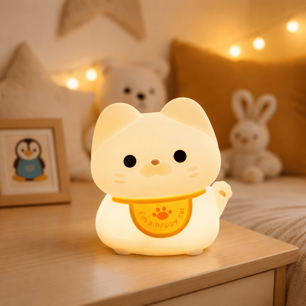 Veilleuse Chat Silicone