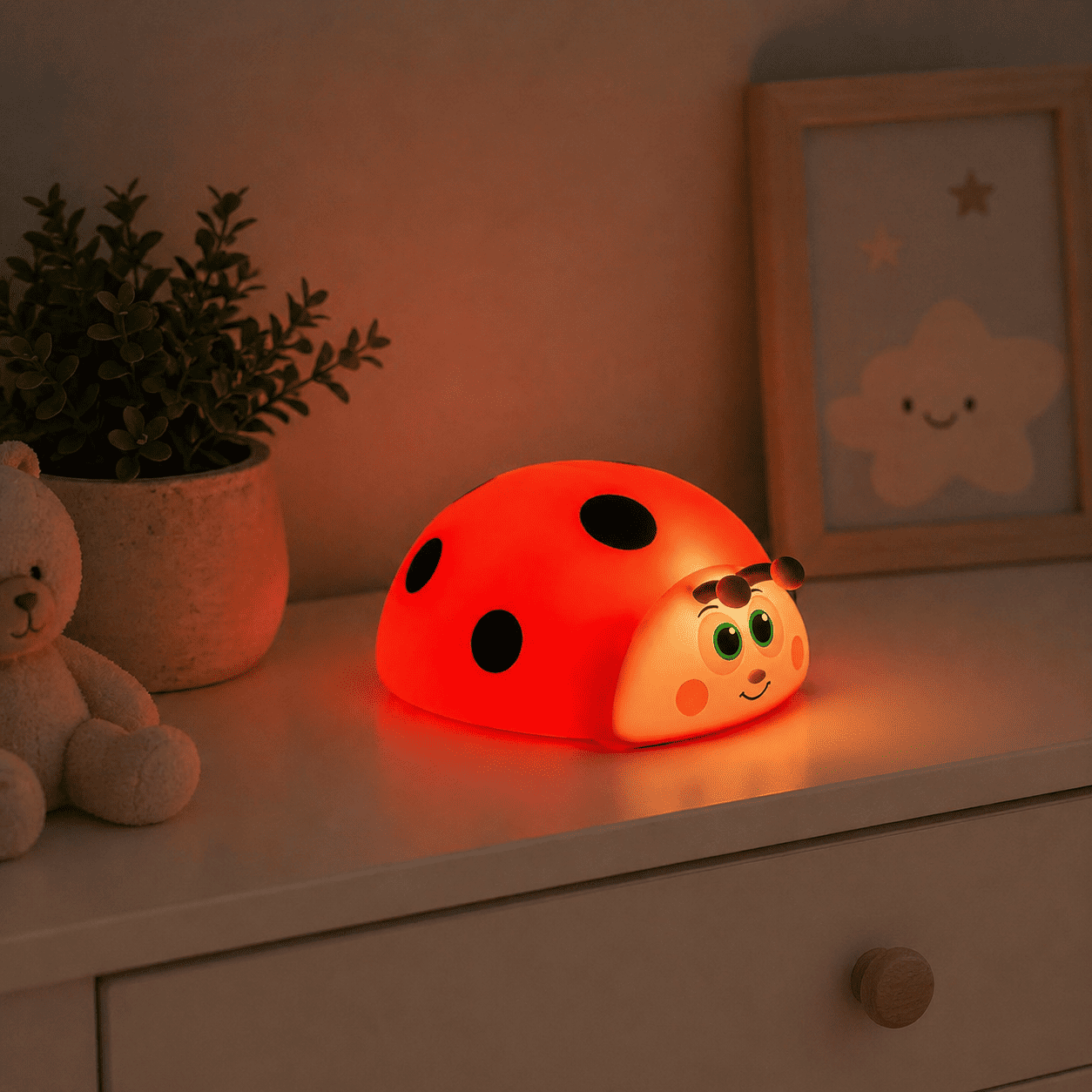 Veilleuse Coccinelle