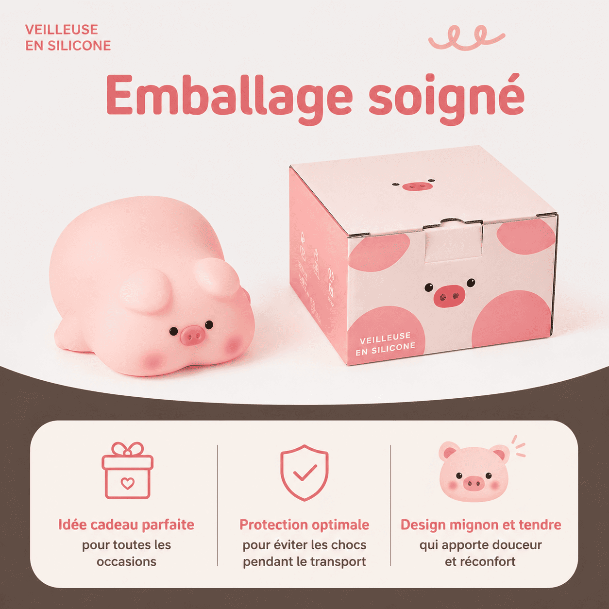 Veilleuse Cochon