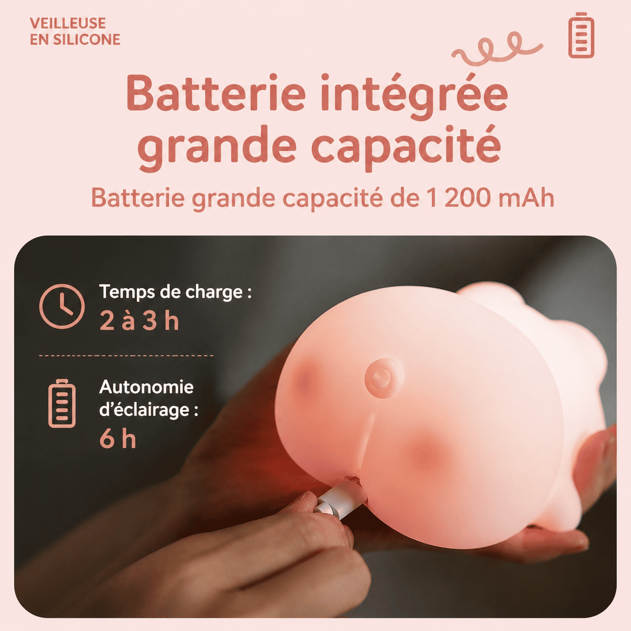 Veilleuse Cochon