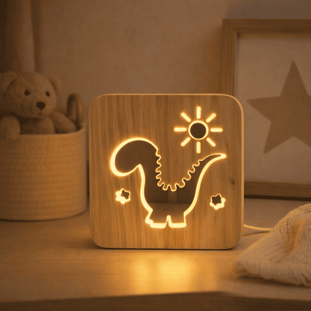 Veilleuse Dinosaure sur Secteur