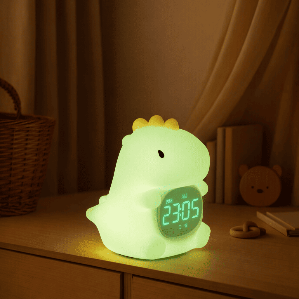 Veilleuse Dinosaure Vert