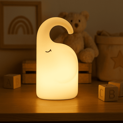 Veilleuse Elephant Blanc