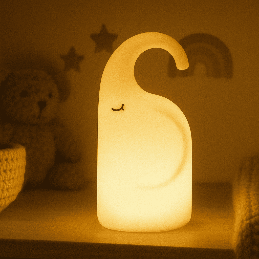 Veilleuse Elephant Blanc