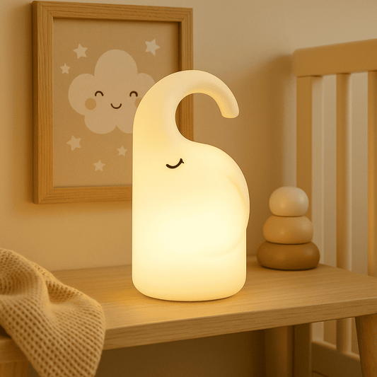 Veilleuse Elephant Blanc