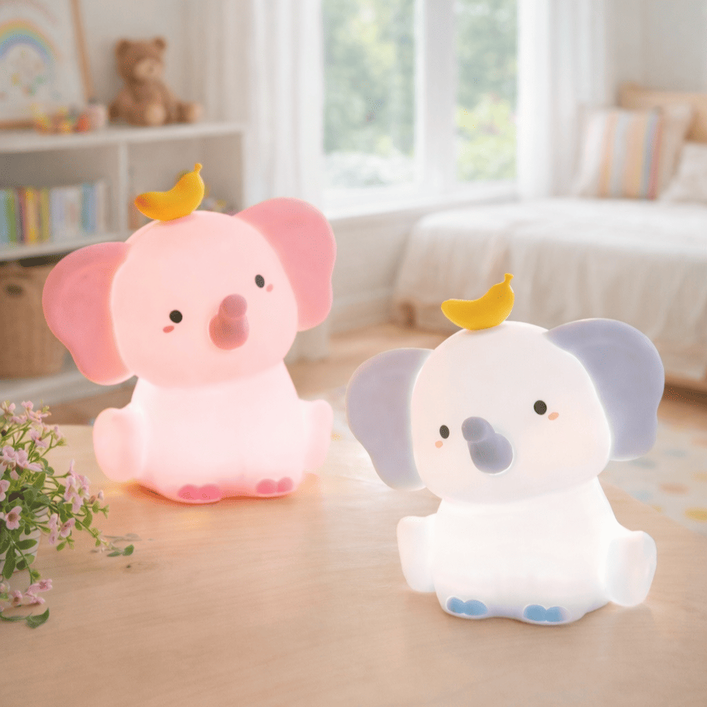 Veilleuse Éléphant Rechargeable