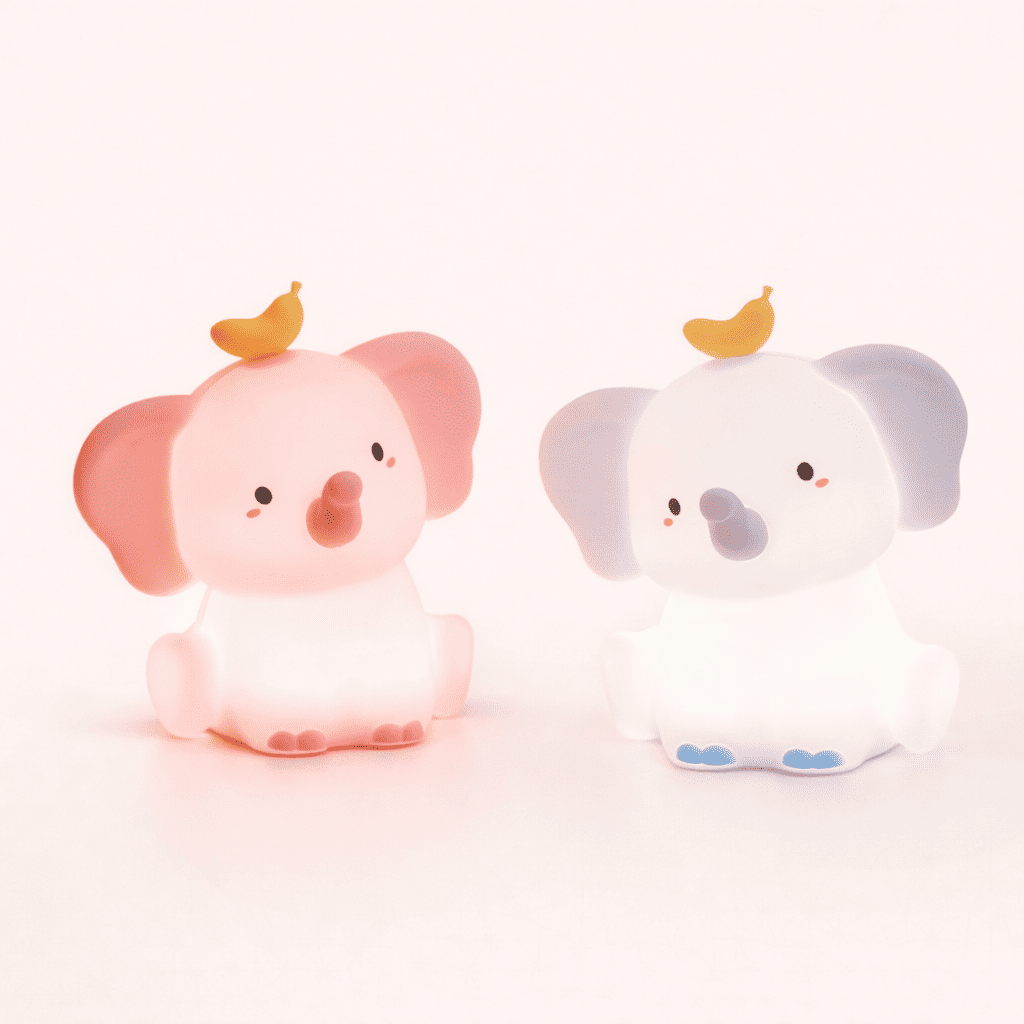 Veilleuse Éléphant Rechargeable