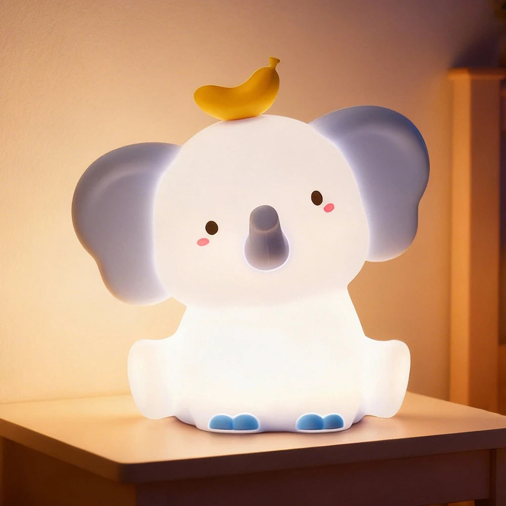 Veilleuse Éléphant Rechargeable