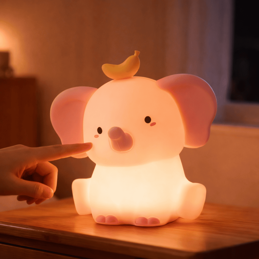 Veilleuse Éléphant Rechargeable