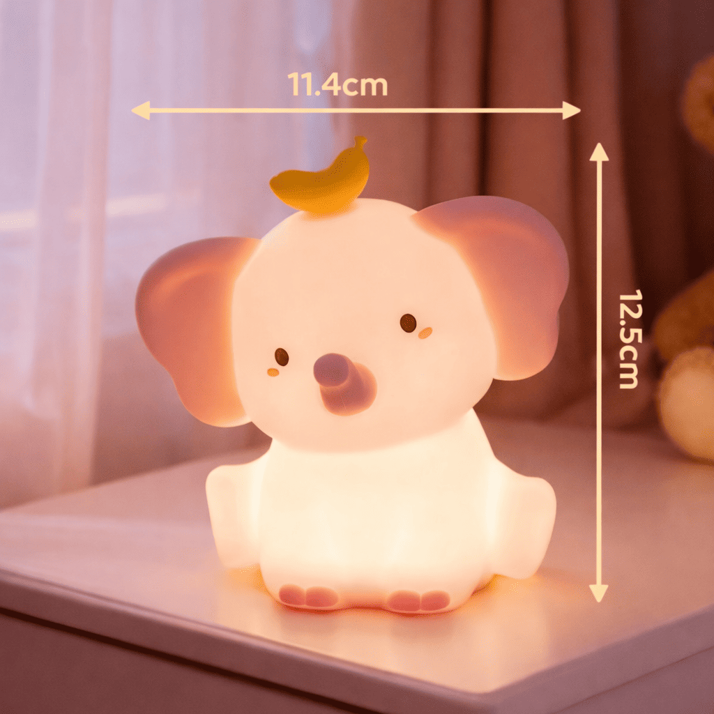 Veilleuse Éléphant Rechargeable