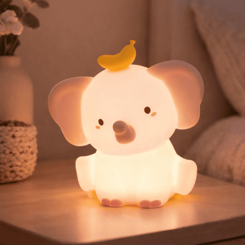 Veilleuse Éléphant Rechargeable