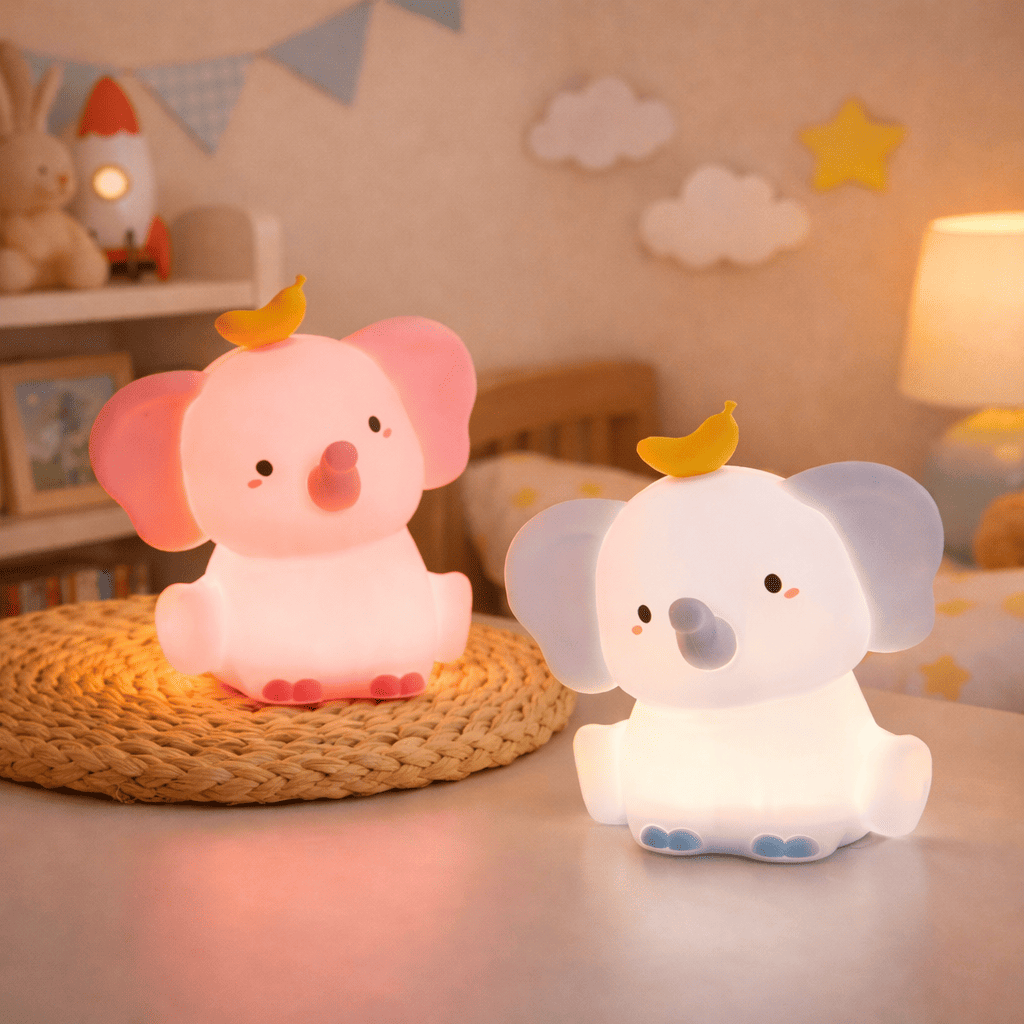 Veilleuse Éléphant Rechargeable