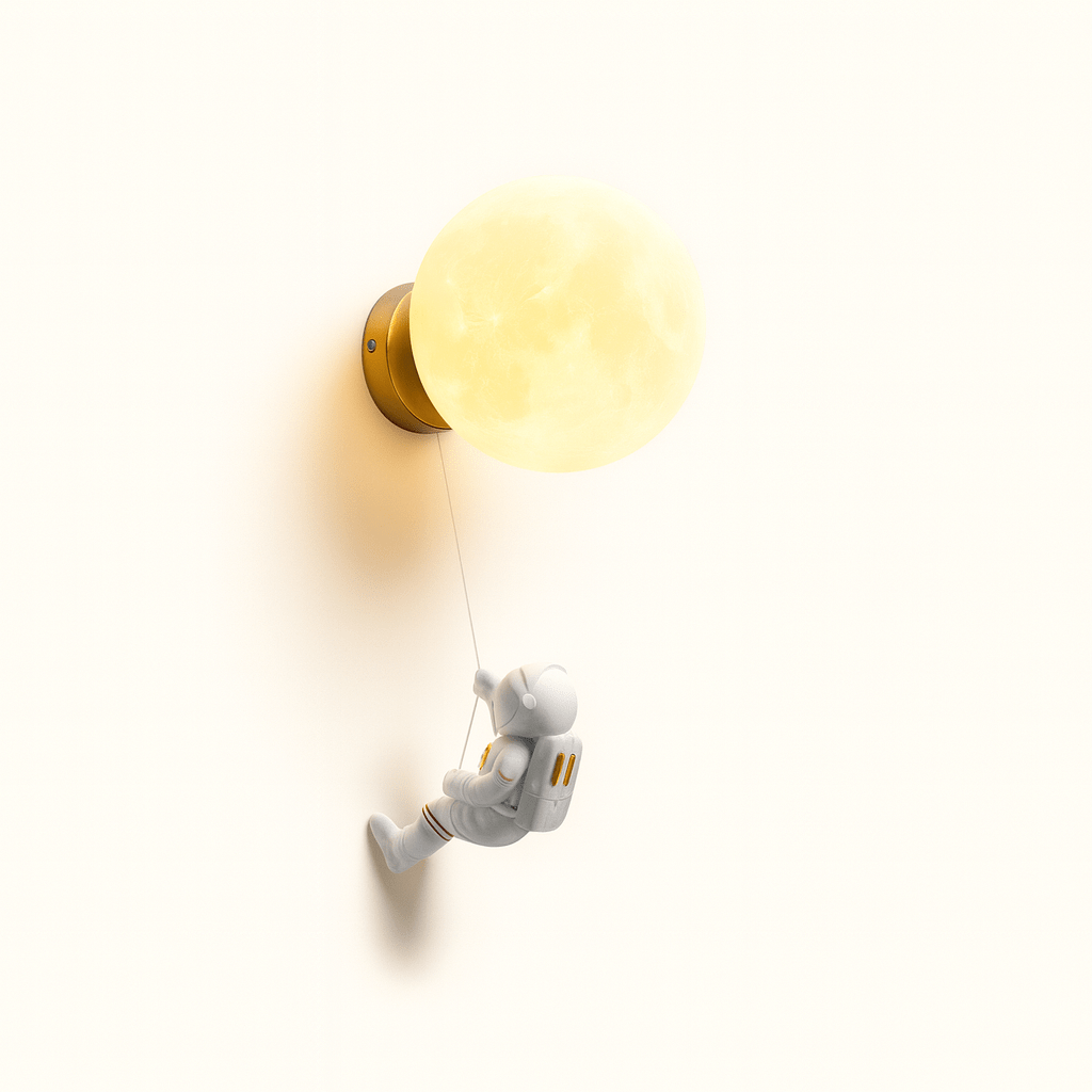 Veilleuse Enfant Astronaute Murale