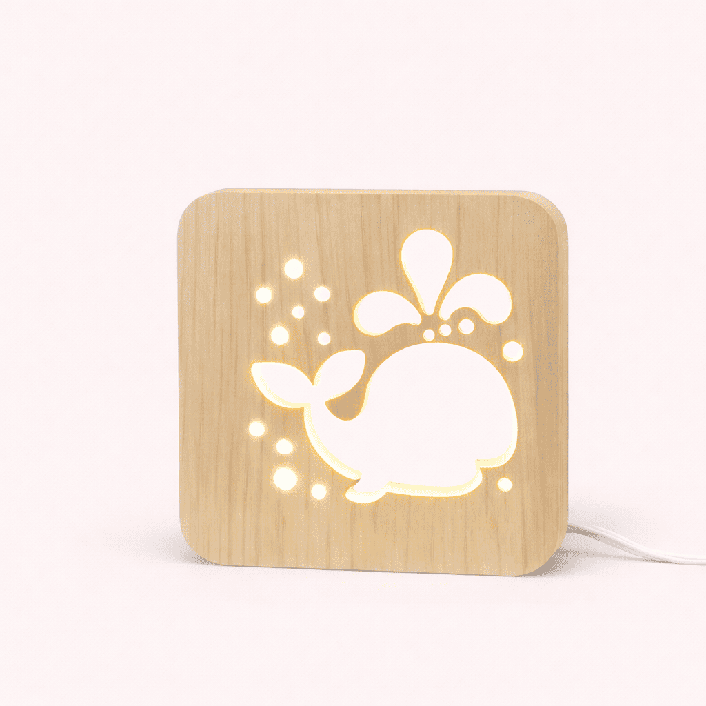 Veilleuse Enfant Baleine