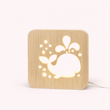 Veilleuse Enfant Baleine