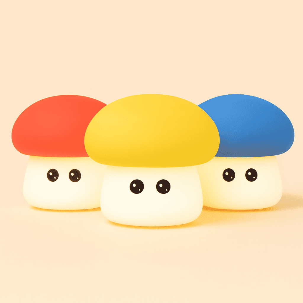 Veilleuse Enfant Champignon