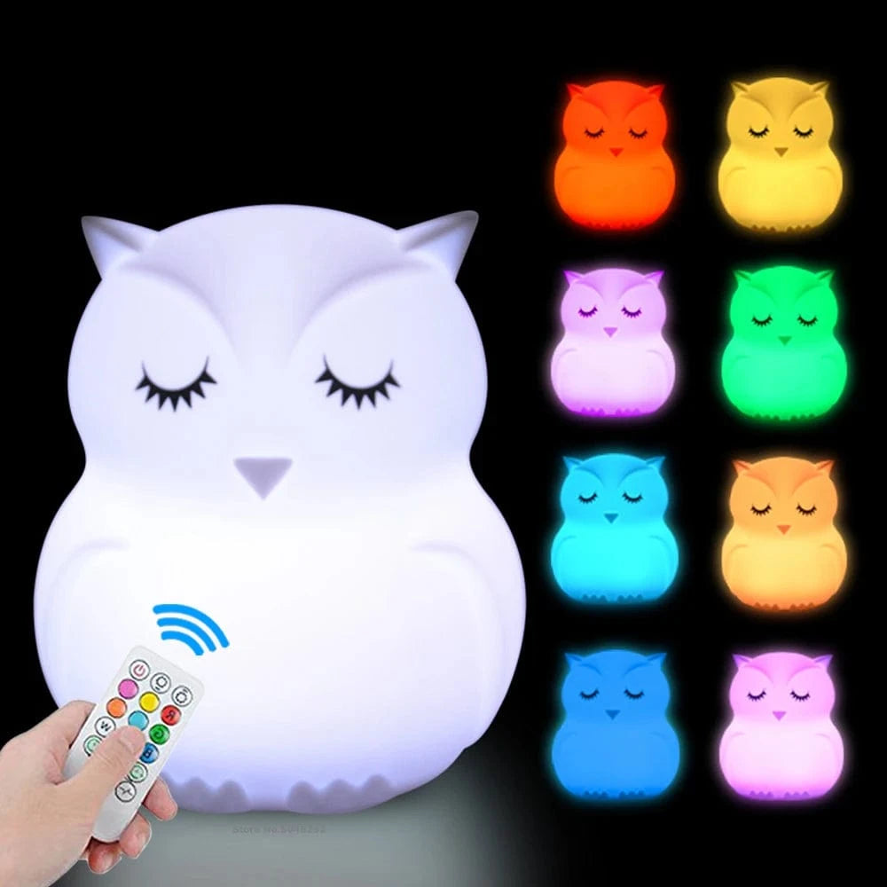Veilleuse Enfant Hibou