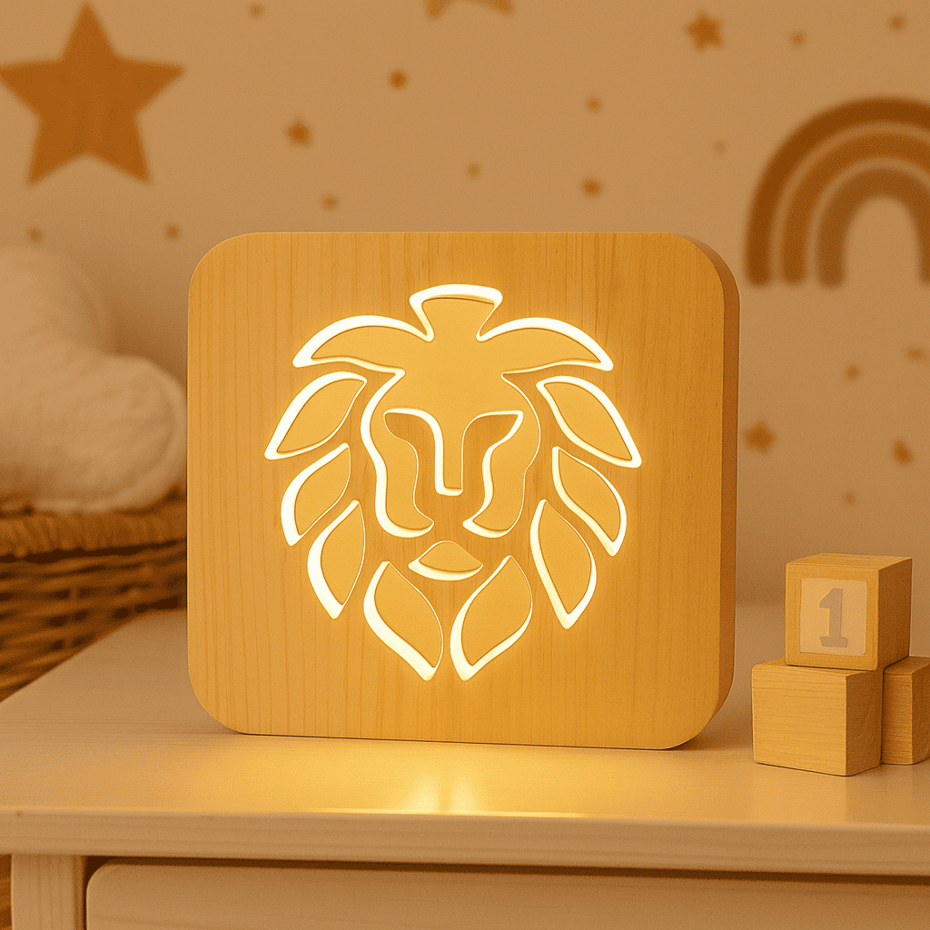 Veilleuse Enfant Lion