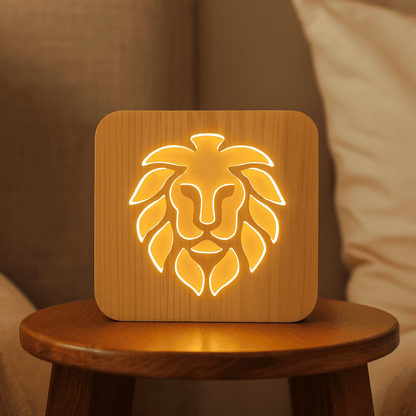 Veilleuse Enfant Lion