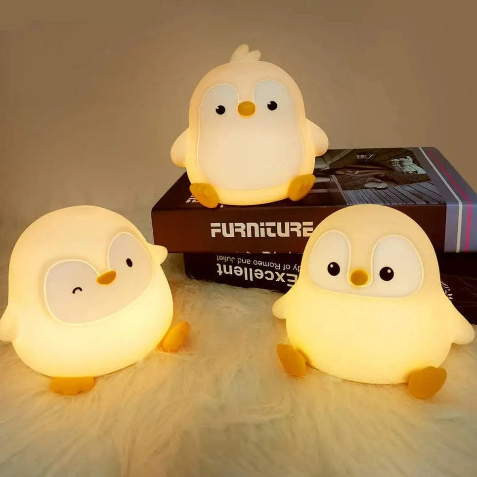 Veilleuse Enfant Pingouin