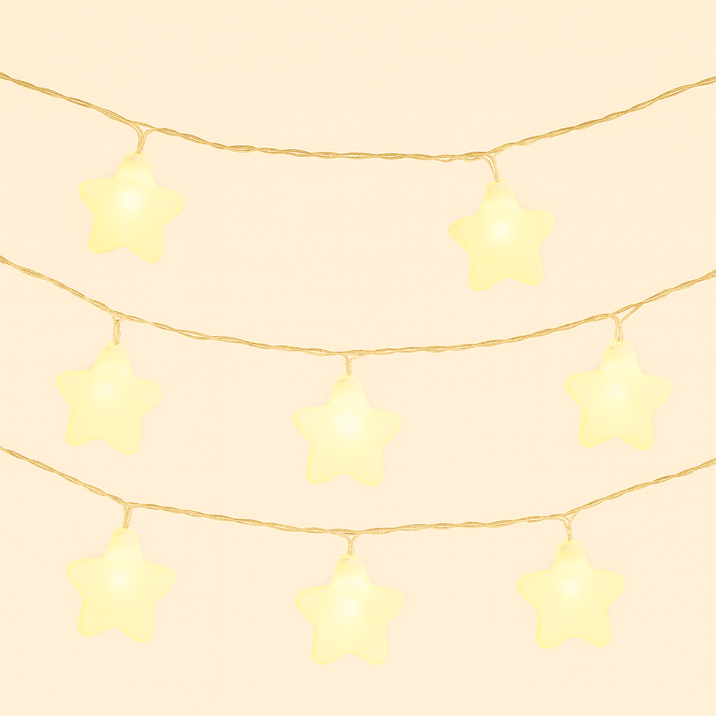 Veilleuse Étoile Guirlande