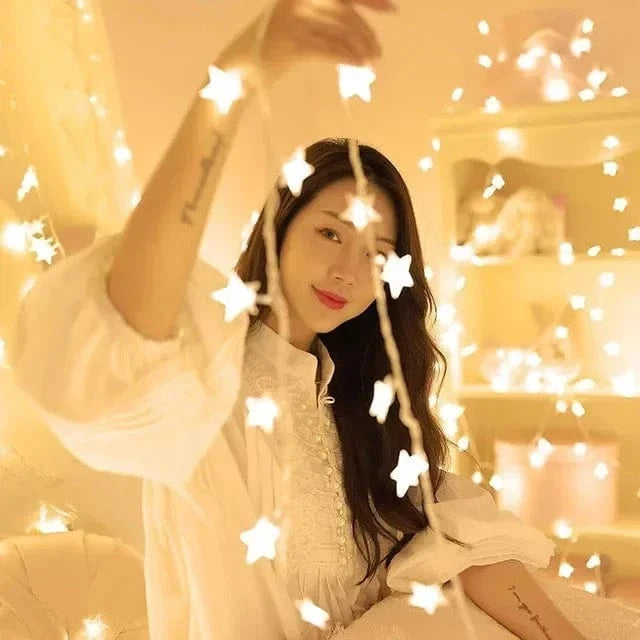 Veilleuse Étoile Guirlande