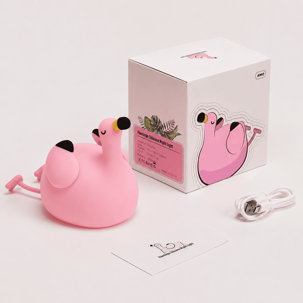Veilleuse Flamant Rose