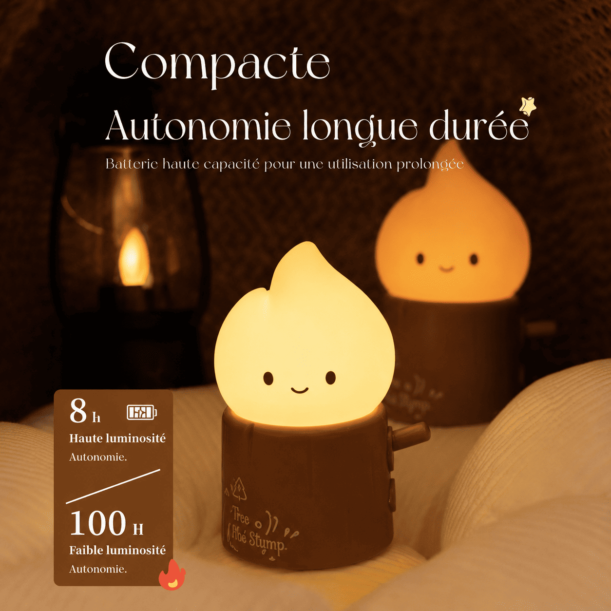 veilleuse flamme