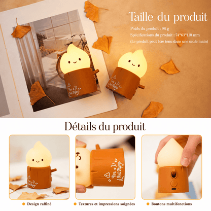 veilleuse flamme