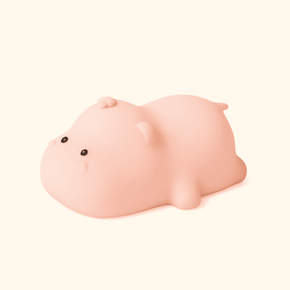 Veilleuse Hippopotame Rose