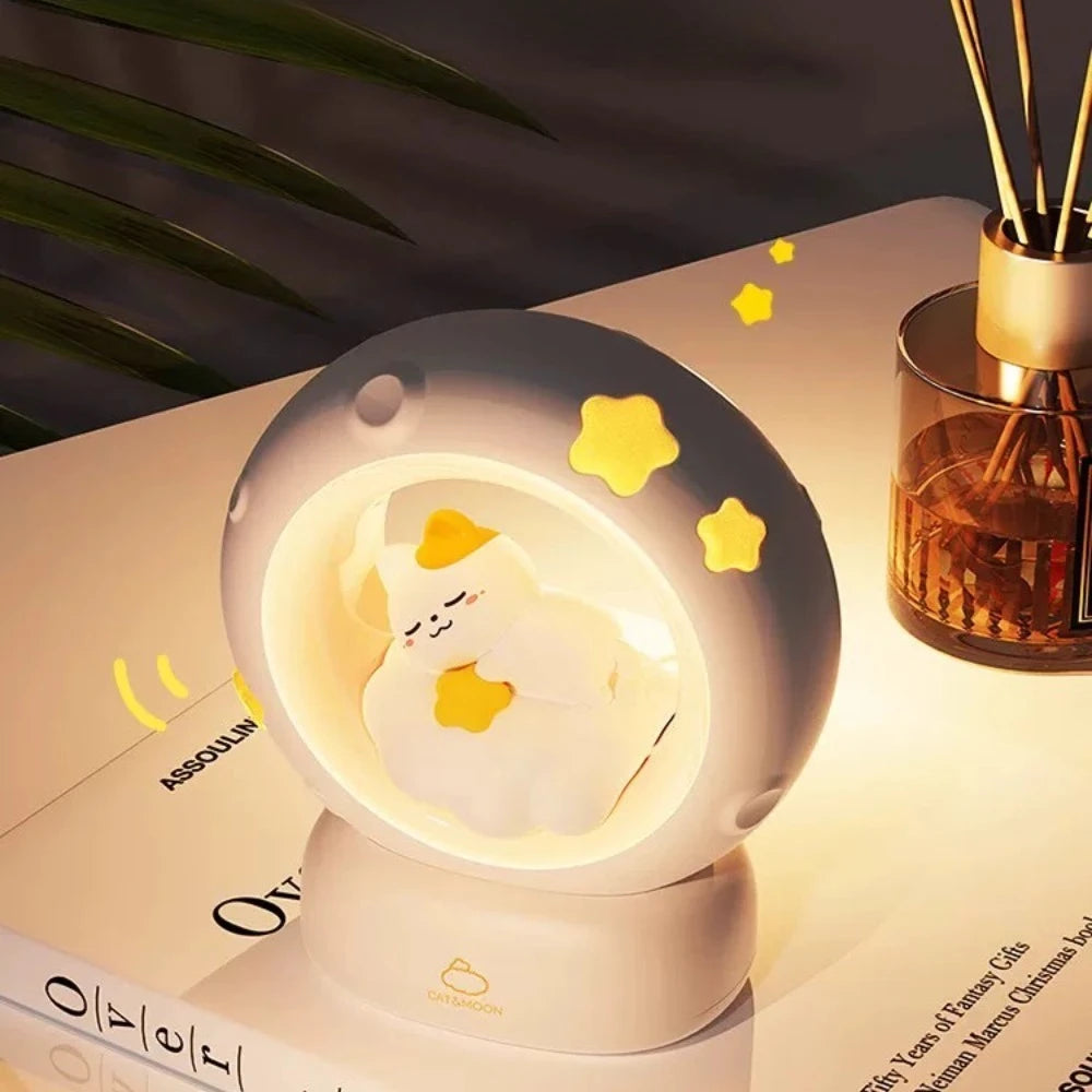 Veilleuse Lampe Chat Adorable