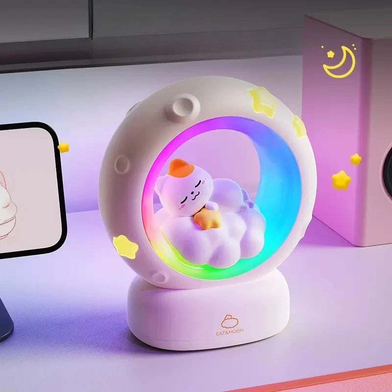 Veilleuse Lampe Chat Adorable