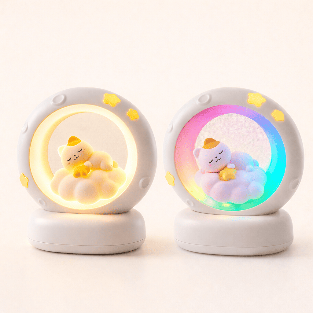 Veilleuse Lampe Chat Adorable