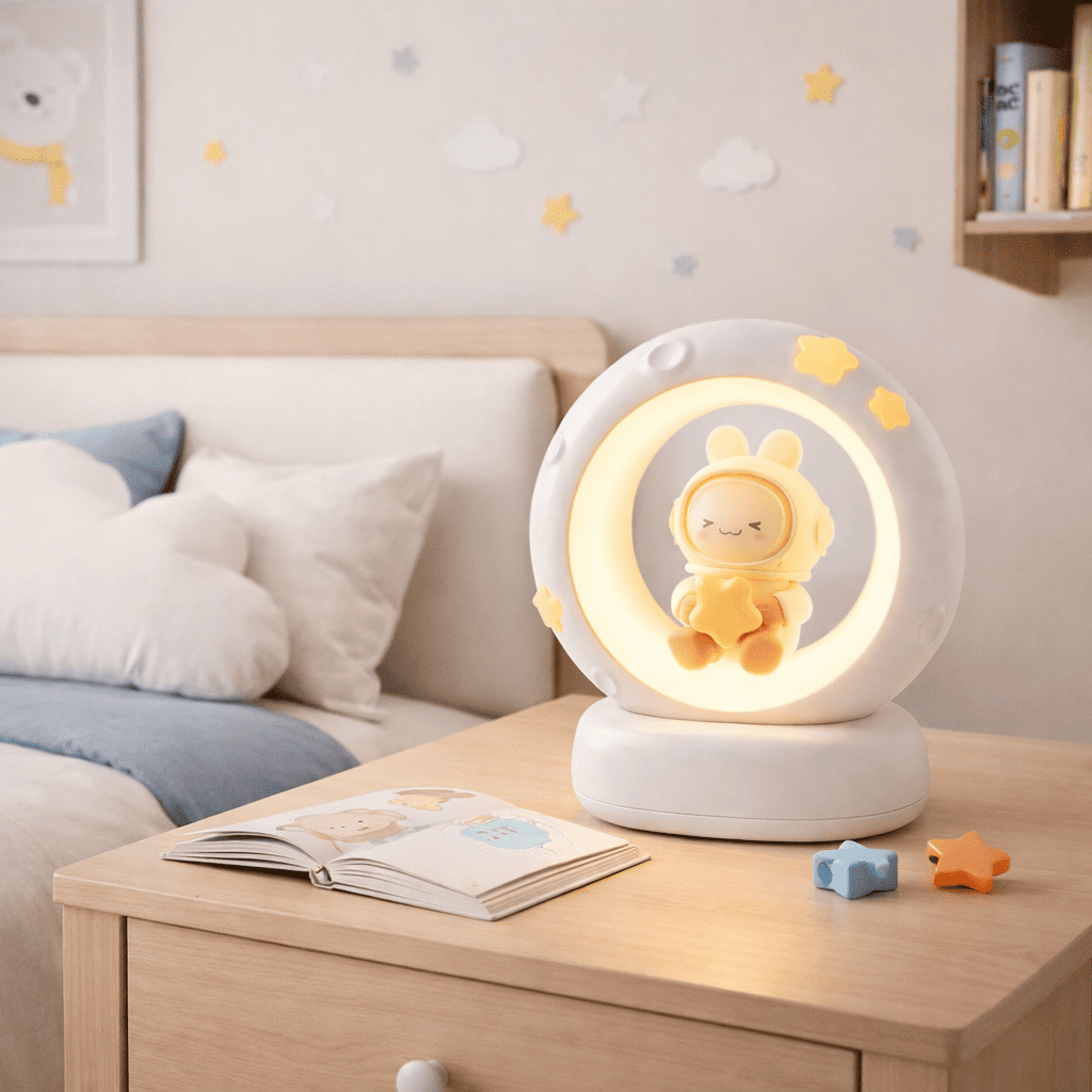 Veilleuse Lapin Astronaute