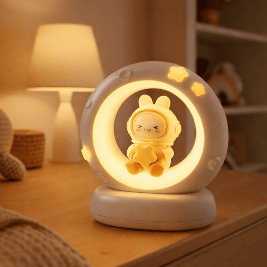 Veilleuse Lapin Astronaute