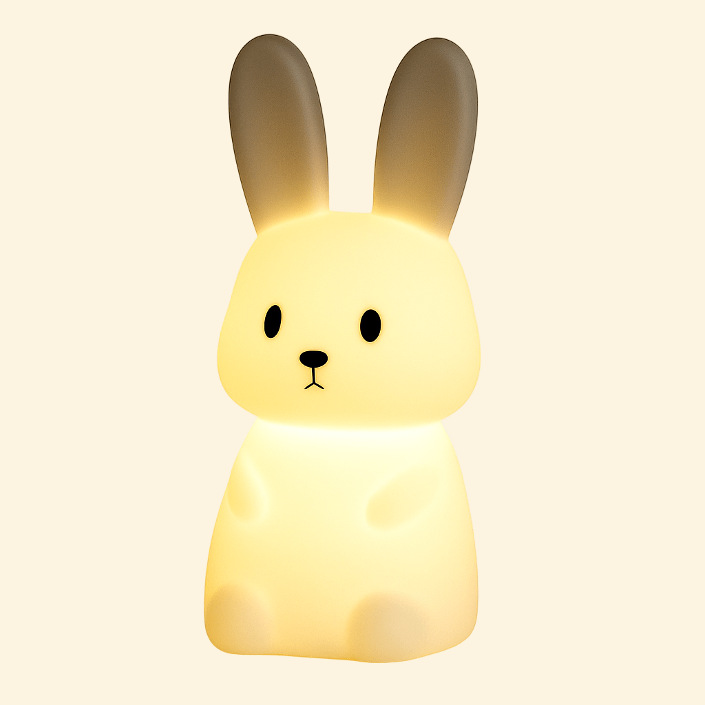 Veilleuse Lapin Blanc Blanc