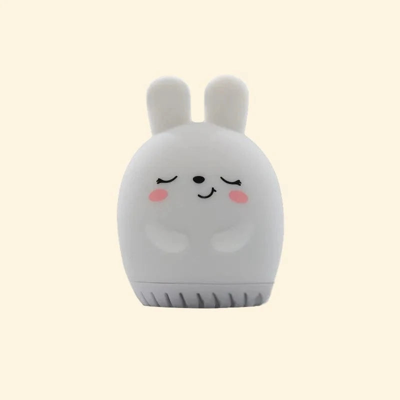 Veilleuse lapin bruit blanc blanche vue de face