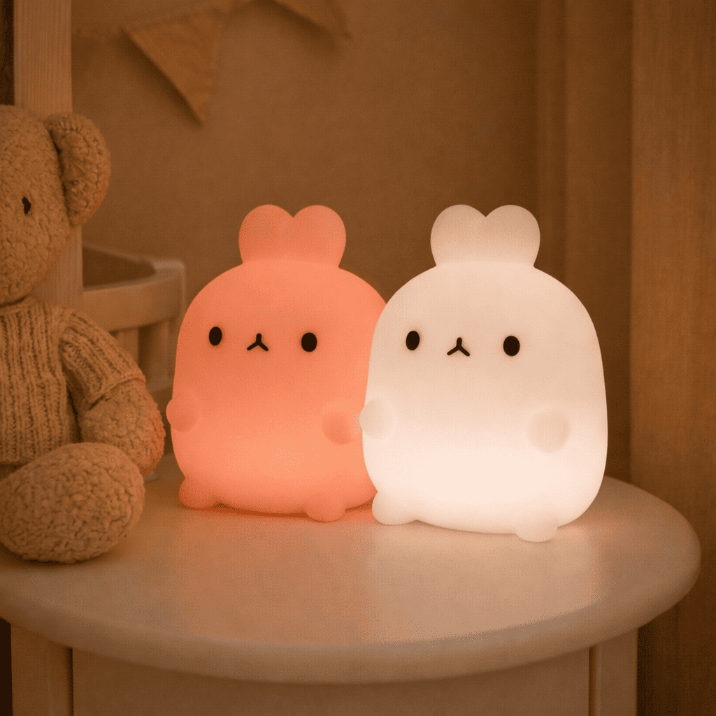 Veilleuse Lapin Rose