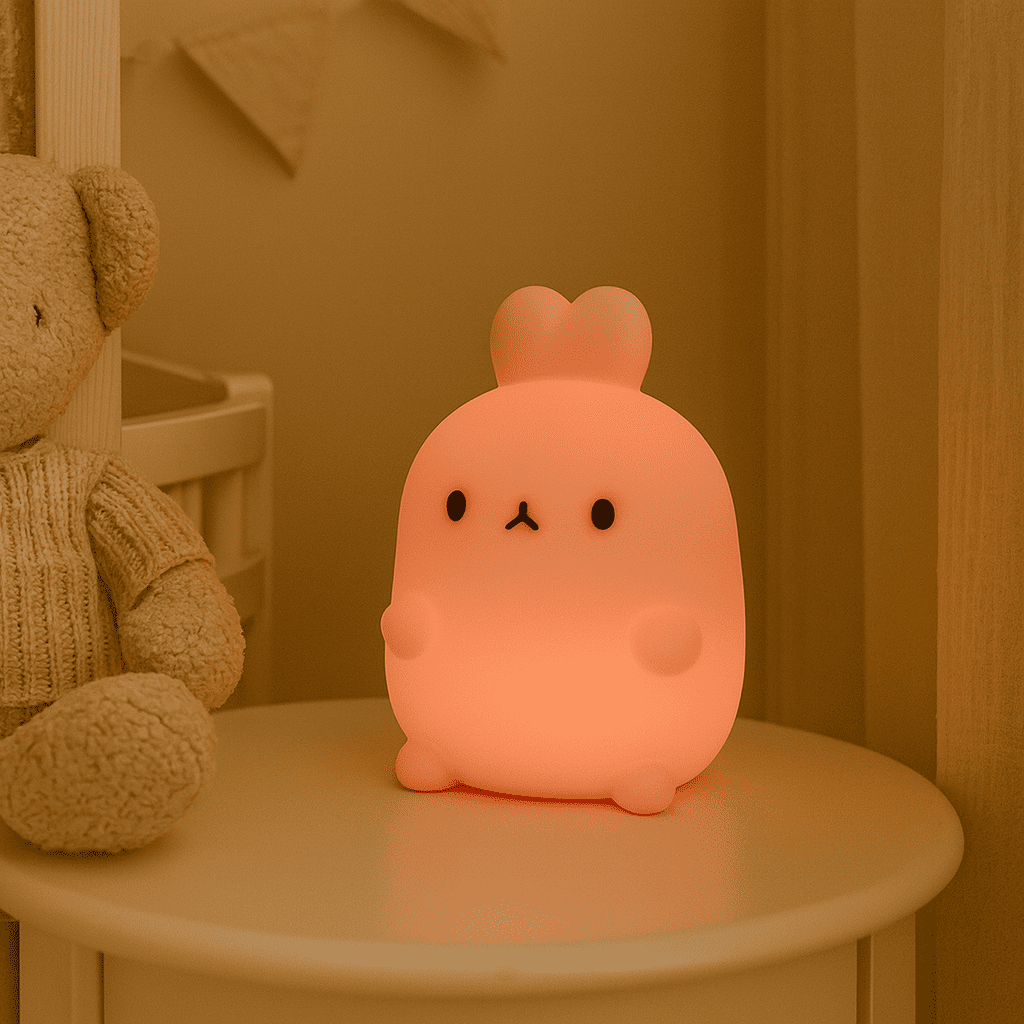 Veilleuse Lapin Rose