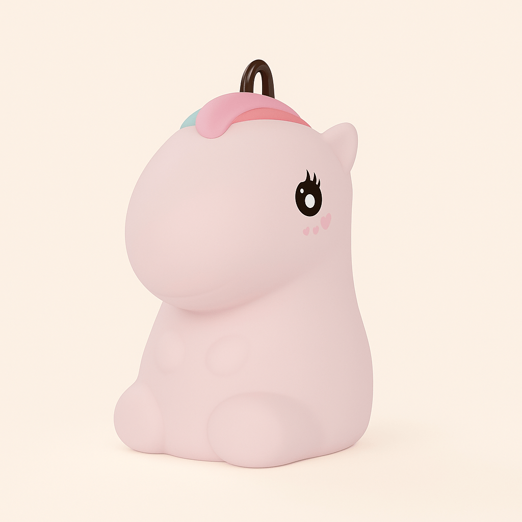 Veilleuse Licorne Rose