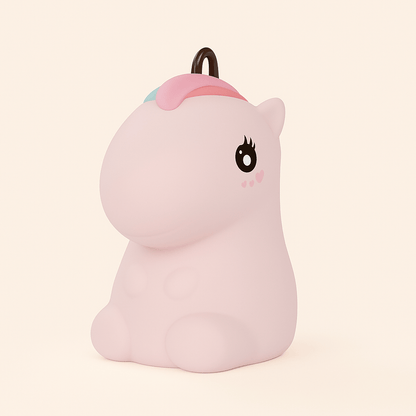Veilleuse Licorne Rose