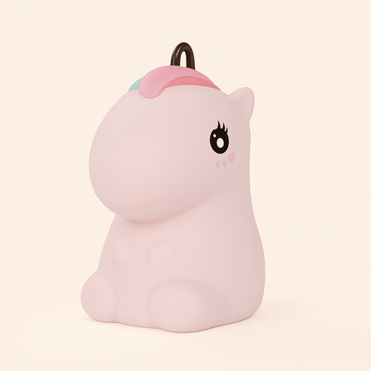 Veilleuse Licorne Rose