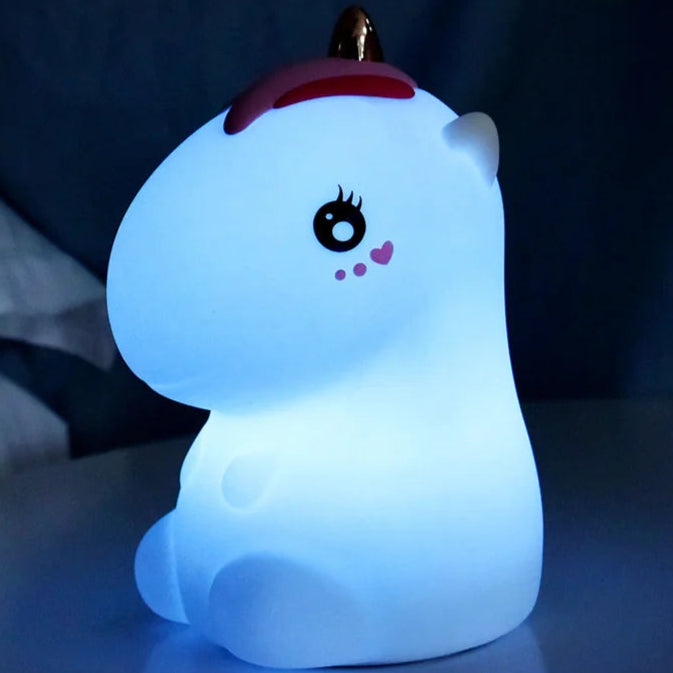 Veilleuse Licorne Rose