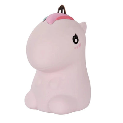 Veilleuse Licorne Rose
