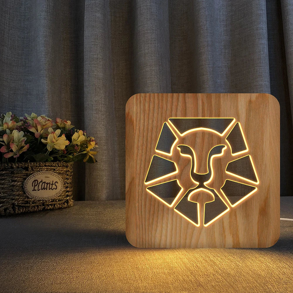 veilleuse lion enfant