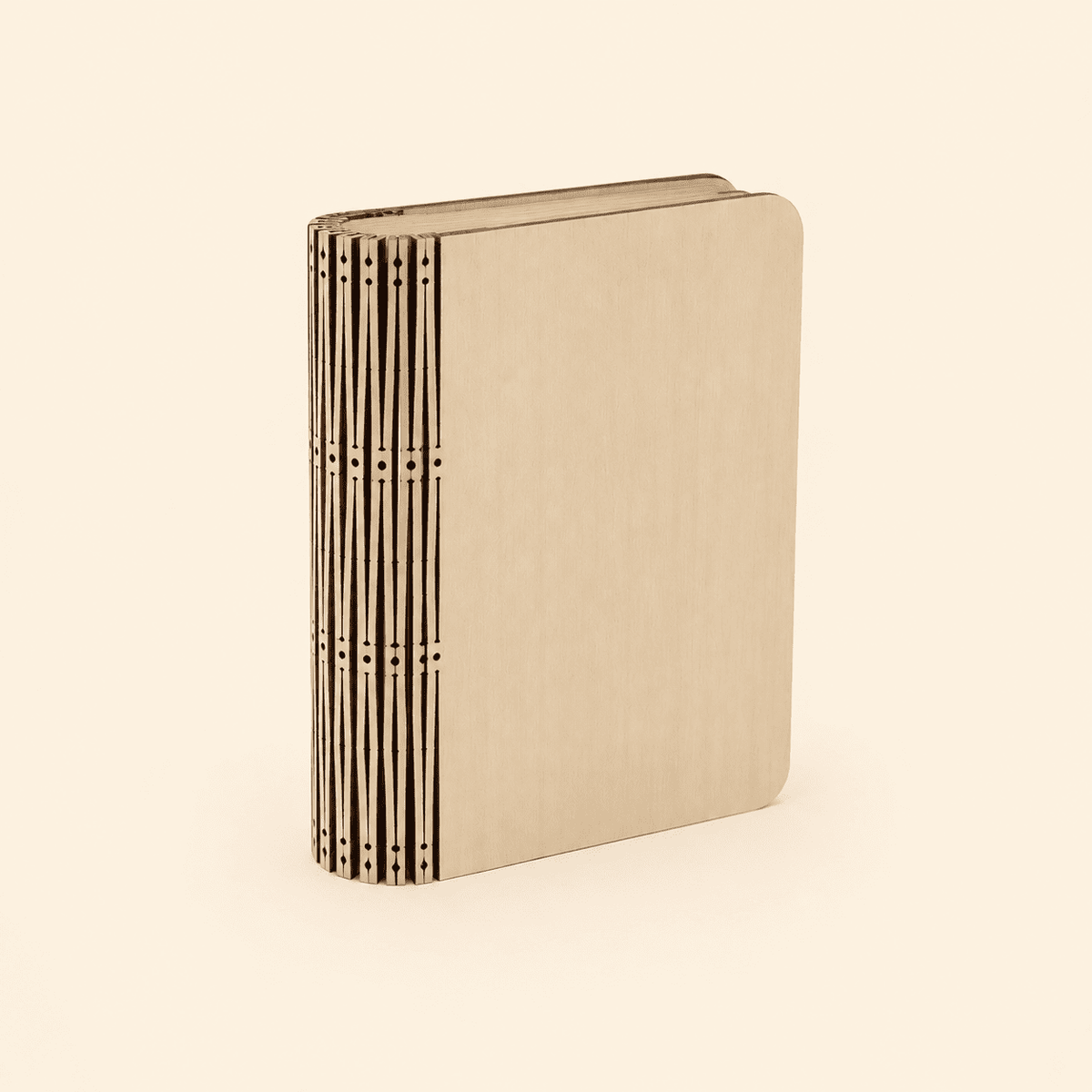 Veilleuse Livre éteint et fermé sur fond beige