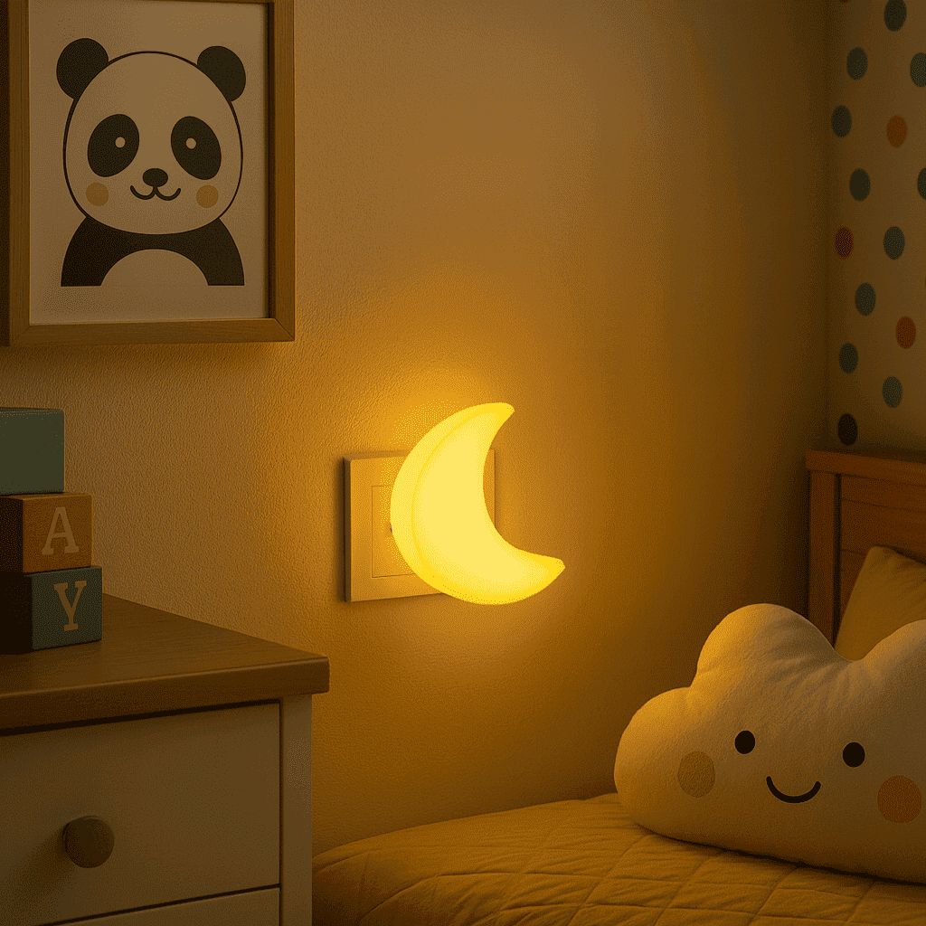 Veilleuse Lune Sur Secteur