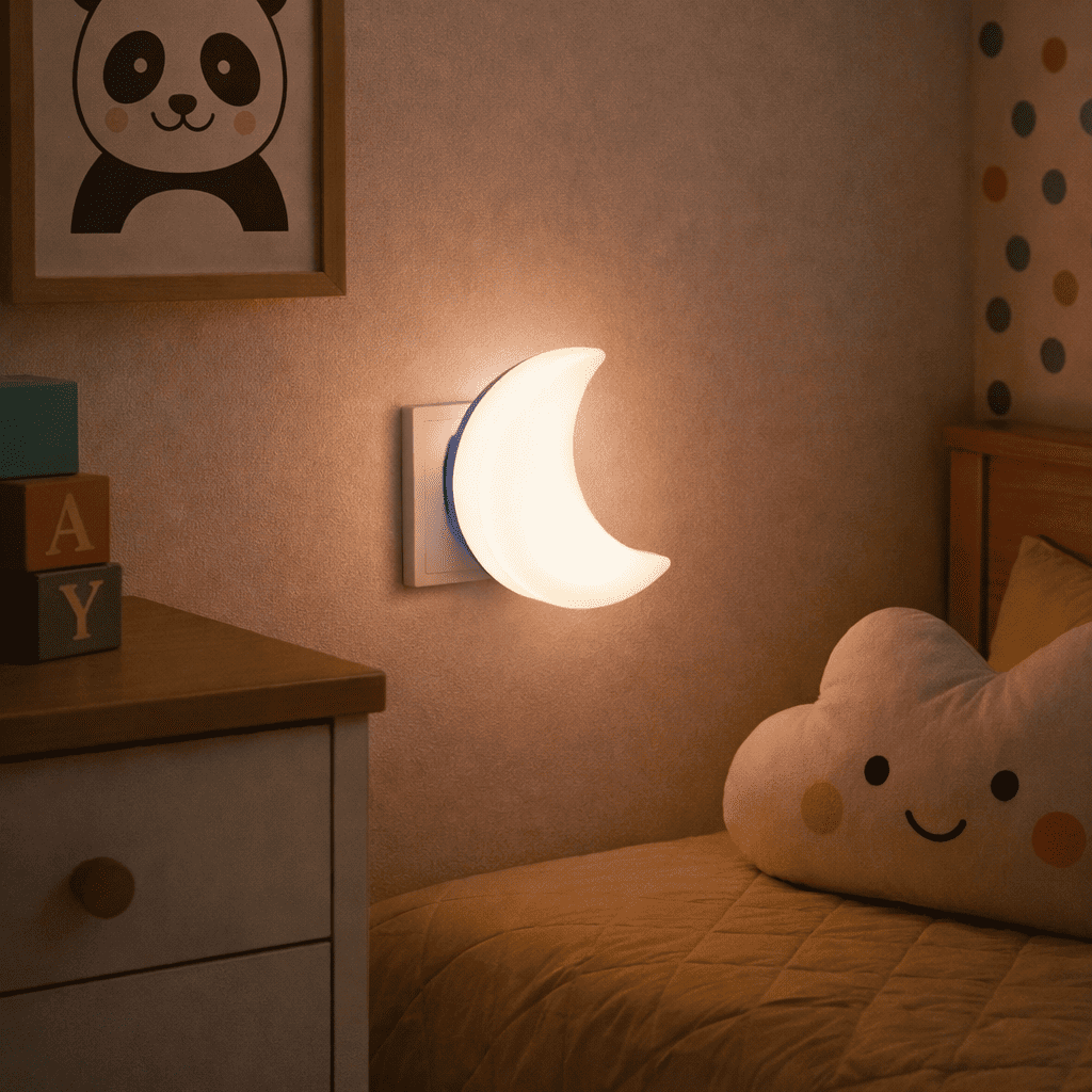 Veilleuse Lune Sur Secteur