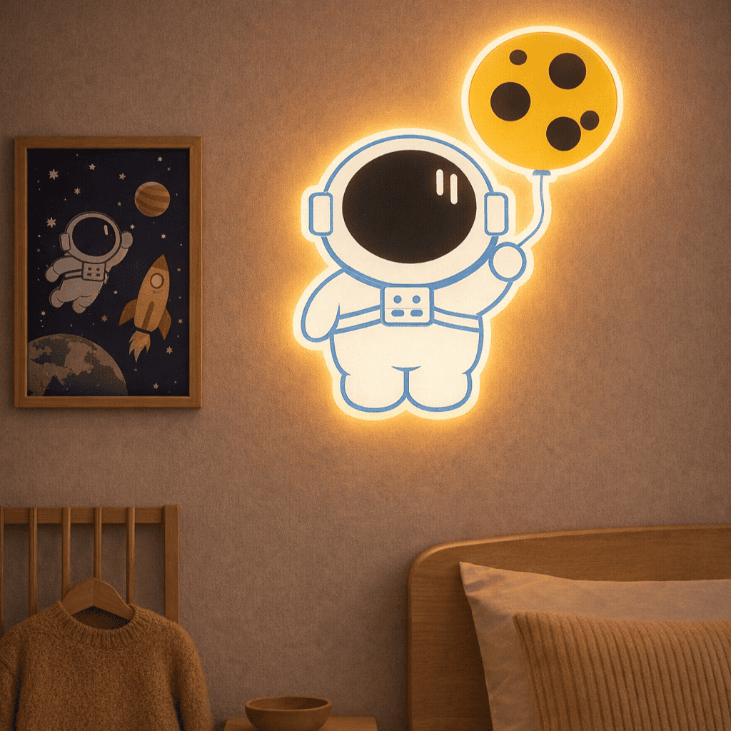 Veilleuse Murale Astronaute